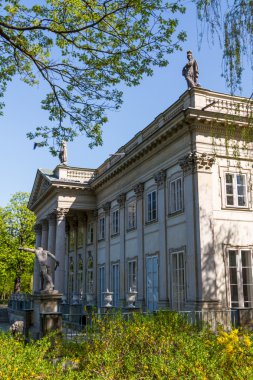 Łazienki Sarayı Łazienki Parkı, Varşova. Łazienki krolewski