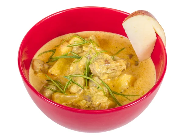 Yellow Curry Chicken (Massaman Curry Chicken)) — Stockfoto