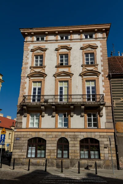 Centrum van de stad van Warschau, Polen — Stockfoto