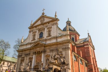 Kilise aziz peter ve paul krak eski şehir bölgesinde