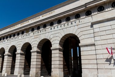 Viyana heldentor - giriş hofburg ve heldenplatz, Avusturya