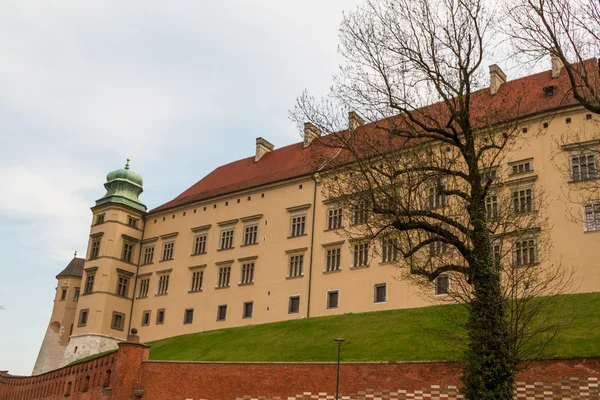 Királyi vár a Wawel, Krakkó — Stock Fotó