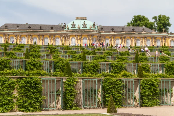 Schloss Sanssouci a Potsdam, Germania — Foto Stock