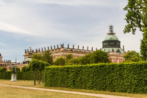 El nuevo palacio de Potsdam Alemania en la lista del Patrimonio Mundial de la UNESCO — Foto de Stock