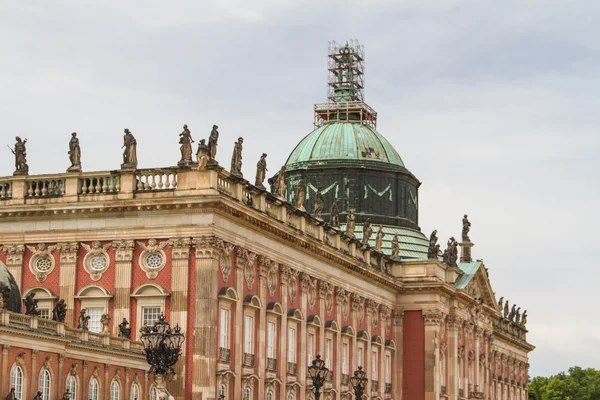 Nový palác královského parku Sanssouci v Postupimi, Německo — Stock fotografie