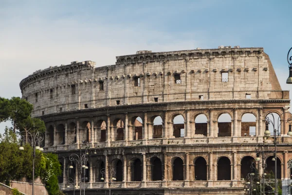 O Coliseu em Roma, Itália — Fotografia de Stock