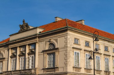 centrum van de stad van Warschau, Polen