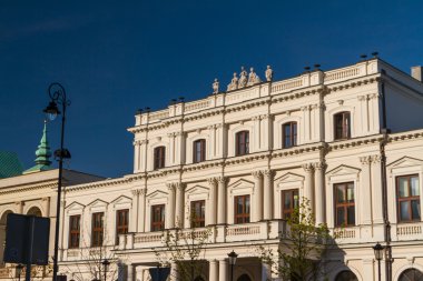 centrum van de stad van Warschau, Polen