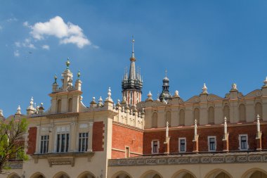 Krakow, Polonya bina sukiennice