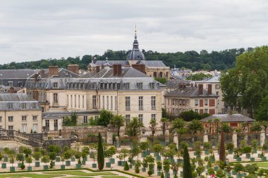 ünlü paris yakınlarındaki palace versailles, Fransa ile güzel garde
