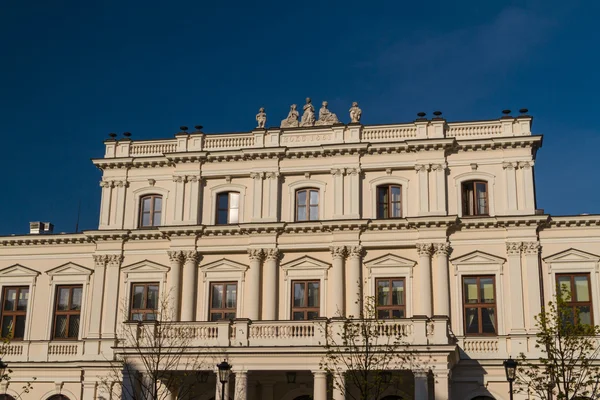 Centrum van de stad van Warschau, Polen — Stok fotoğraf