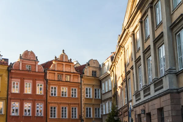 Plaza del Castillo en Varsovia, Polonia — Foto de Stock