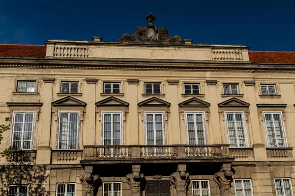 Centrum van de stad van Warschau, Polen — Stok fotoğraf