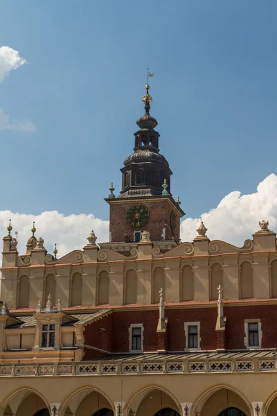 Edificio Sukiennice a Cracovia, Polonia — Foto Stock