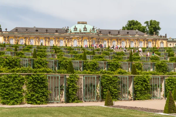 Schloss sanssouci στο Πότσδαμ, Γερμανία — Φωτογραφία Αρχείου