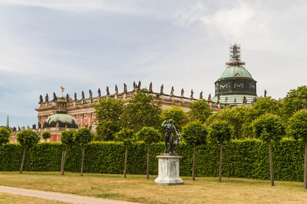 새로운 궁전 포츠담 독일 유네스코 세계 유산 목록에 — 스톡 사진