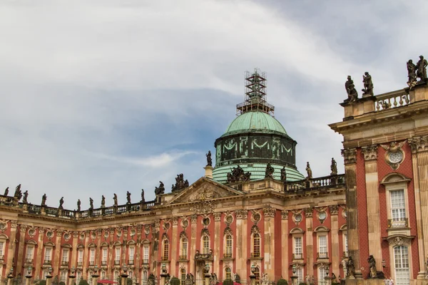 A Sanssouci királyi park új palotája Potsdamban, Németországban — Stock Fotó