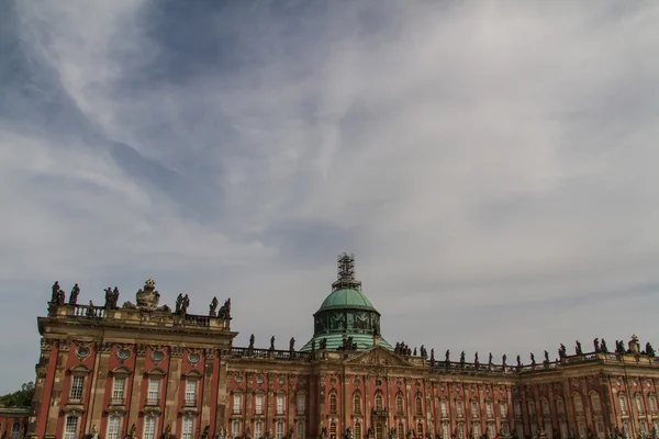 Yeni Sanssouci Sarayı Potsdam, Almanya 'daki kraliyet parkı. — Stok fotoğraf