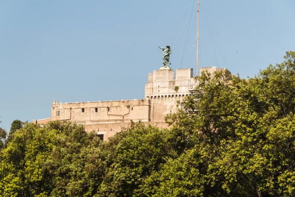 Мавзолей Адріана, відомий як замку Сант-Анджело в ПЗП — стокове фото