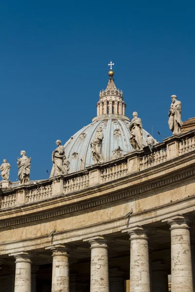 Basilica di San Pietro, Vatikán, Róma, Olaszország — Stock Fotó