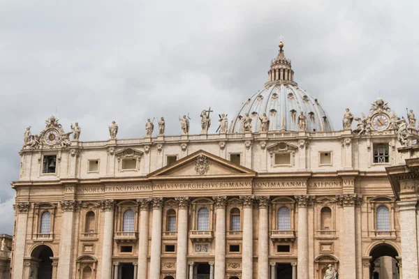 Βασιλική di san pietro, Ρώμη Ιταλία — Φωτογραφία Αρχείου