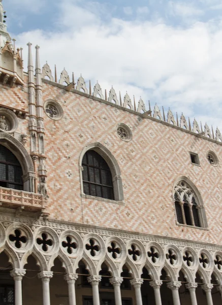 Palacio Ducal, Plaza de San Marcos, Venecia, Italia — Foto de Stock