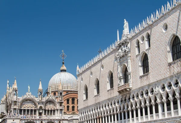 Palacio Ducal, Plaza de San Marcos, Venecia, Italia —  Fotos de Stock