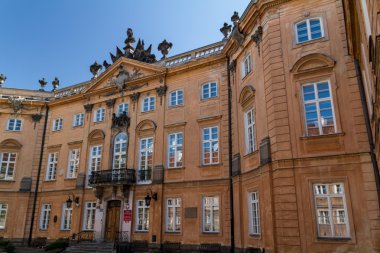 centrum van de stad van Warschau, Polen