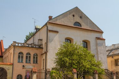 Eski sinagog izaaka kazimierz ilçe Krakow, Polonya