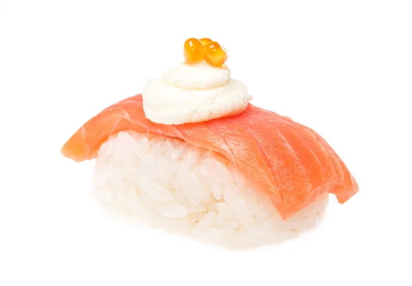 Sushi łososiowe na białym tle — Zdjęcie stockowe