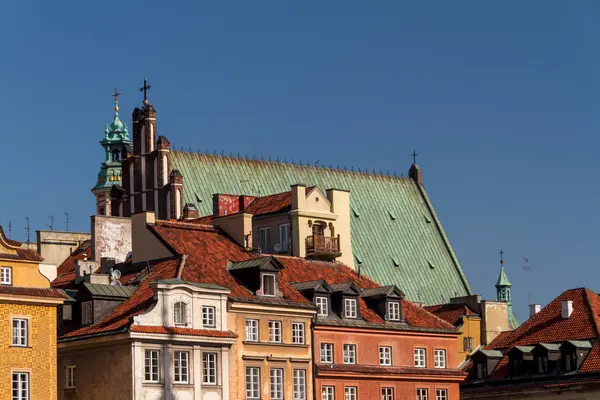 Piața Castelului din Varșovia, Polonia — Fotografie, imagine de stoc