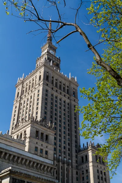 Palais de la Culture et des Sciences, Varsovie, Pologne — Photo