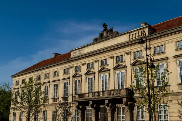 Centrum města Varšavy, Polsko — Stock fotografie