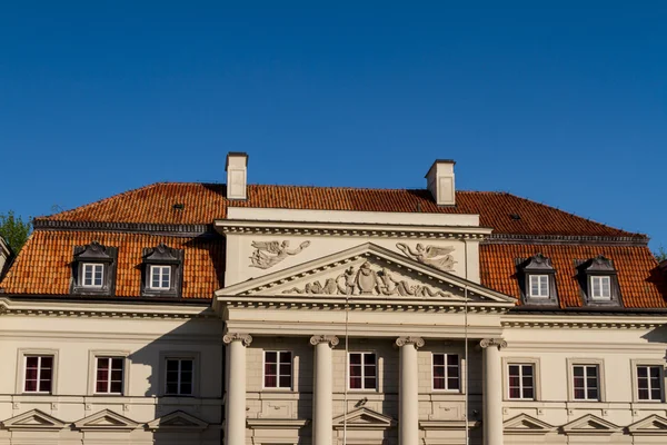 Centrum van de stad van Warschau, Polen — Stok fotoğraf