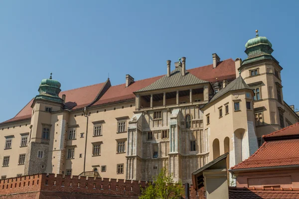 Királyi vár a Wawel, Krakkó — Stock Fotó