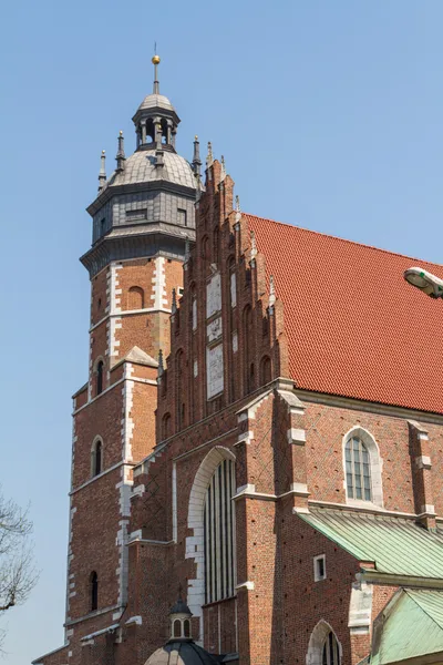 Krakow - corpus christi kyrka grundades av kasimirus iii den — Stockfoto