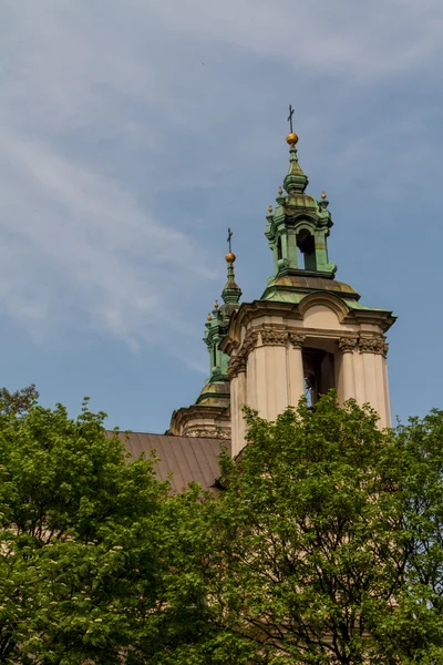 Kathedraal in oude stad van Krakau — Stockfoto