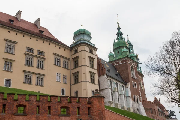 Королівський замок Вавель, Краків, у — стокове фото