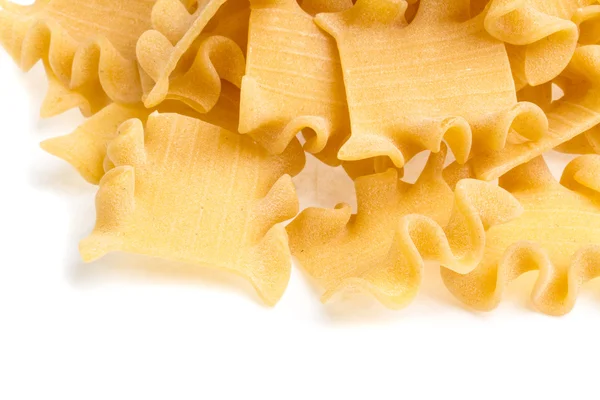 Pasta italiana amarilla cruda — Foto de Stock