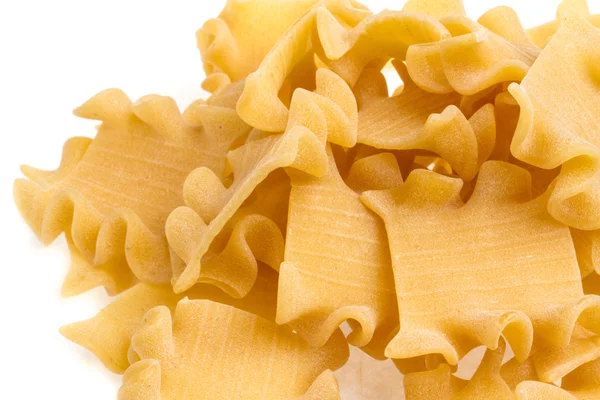 Pasta italiana amarilla cruda — Foto de Stock