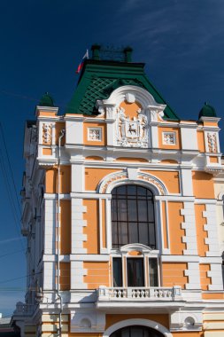 Summer view tarihi ilçe, Nijniy novgorod. Rusya