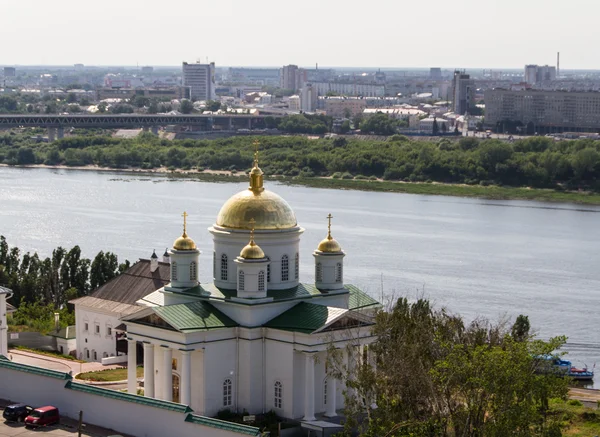 Angyali üdvözlet kolostor Nyizsnyij novgorod, Oroszország — Stock Fotó