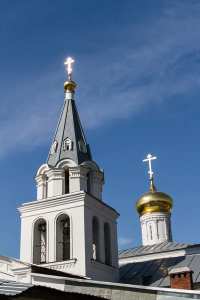 Sommar Visa av historiska distriktet i Nizjnij novgorod. Ryssland — Stockfoto