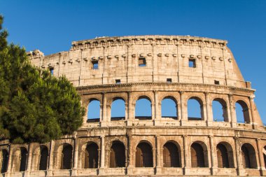Roma 'da kolezyum, İtalya