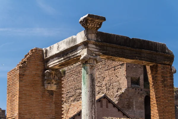 Roman ruins in Rome, Forum — Stock Photo, Image