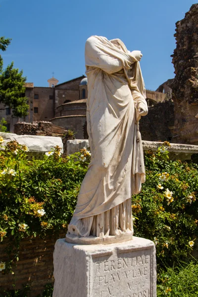 Romeinse ruïnes in Rome, forum — Stockfoto