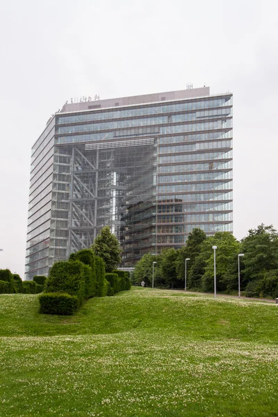Düsseldorf w biurach — Zdjęcie stockowe