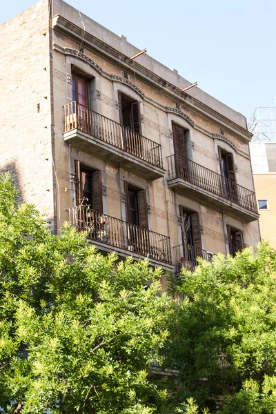 Antigua arquitectura hermosa Barcelona (España ) — Foto de Stock