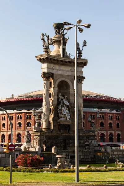 Antigua arquitectura hermosa Barcelona (España ) — Foto de Stock