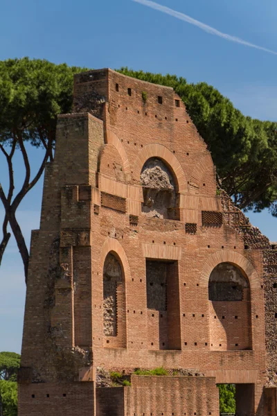 Roman ruins in Rome, Forum Stock Picture